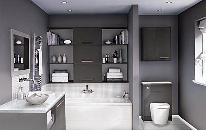 photograph of a typical bathroom fitted by Nick Willams